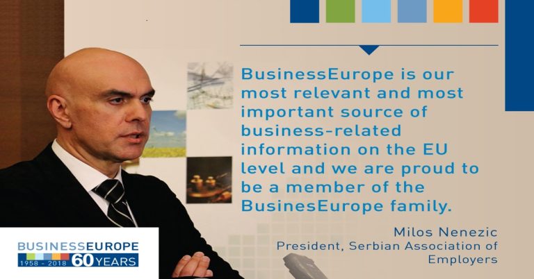 BusinessEurope poziva na snažnije proširenje EU – Unija poslodavaca Srbije dala aktivan doprinos u izradi dokumenta
