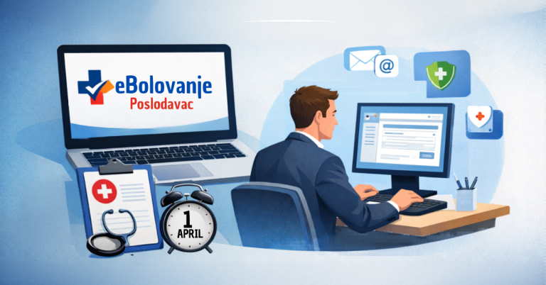 Od 1. aprila: Elektronsko podnošenje zahteva RFZO putem sistema eBolovanje–Poslodavac