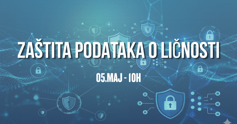 BESPLATNA ONLINE OBUKA: Zaštita podataka o ličnosti u poslovnoj praksi