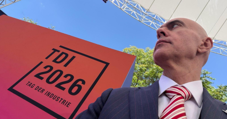 Predsednik Unije poslodavaca Srbije Miloš Nenezić na Danu nemačke industrije BDI 2026